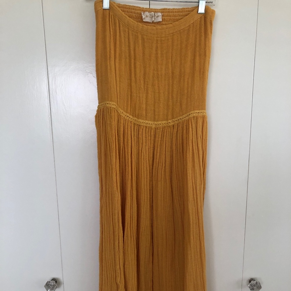 Mustard Yellow Maxi Skirt